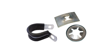 Push and Screw on Retainers & Pipe and Hose Clips