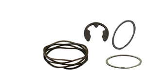 Circlips, Spiral Retaining Rings & Wave Springs