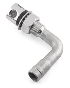90° Fuel Tank Vent - 316 / A4 Stainless Steel