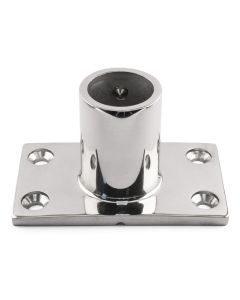 90 Degree Rectangular Base - RAIL-RECT-BASE-A4-90-30 - 316 / A4 Stainless Steel