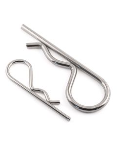 Beta Pin R Clips - 316 / A4 Stainless Steel - BETA-PIN-A4-2.5