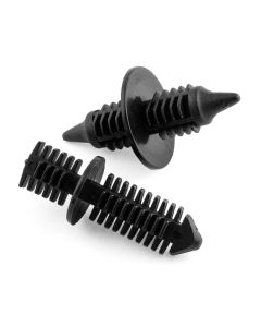 Double Ended Fir Tree / Pine Tree Buttons - AP-CTBD-0010-BLK