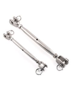 Jaw to Jaw Rigging Screw - 316 / A4 Stainless Steel - RIG-SCREW-A4-JAW-JAW-M6