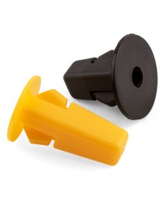 Snap-In Plastic Captive Nuts - AP-PCS-1250-NAT