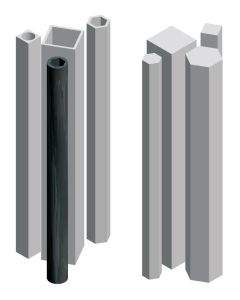 Profile tubes and rods 209R6.09.0-6kt6