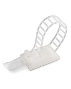 Self Adhesive Adjustable Cable Clamps - CTMB-0010-NAT