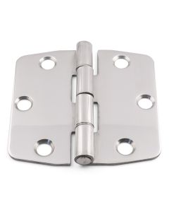 Butterfly Hinges - Mirror Polish - 316 / A4 Stainless Steel - BUTTERFLY-HINGE-A4-7574