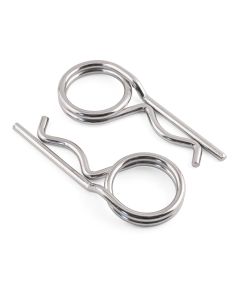 Double Coil Beta Pin R Clips - DOUBLE-BETA-PIN-A4-5.0