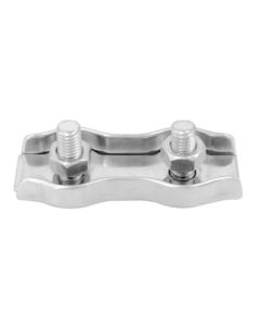 Duplex Wire Rope Grips - WIRE-ROPE-DUPLEX-A4-2 - 316 / A4 Stainless Steel