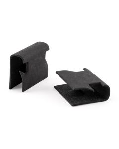 Edge Clip - D Type - ECD-1321-BLK