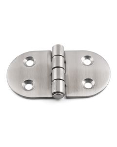 Oval Hinge Type 2 - 316 / A4 Stainless Steel - OVAL-HINGE-A4-7540