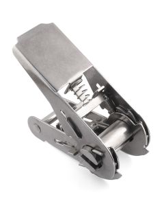 Ratchet Buckle for Webbing - 316 / A4 Stainless Steel - RATCHET-BUCKLE-25-A4
