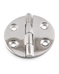 Round Hinge - 316 / A4 Stainless Steel - ROUND-HINGE-A4-64