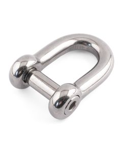Socket Head D Shackles - 316 / A4 Stainless Steel - SOCKET-HEAD-DSHACKLE-A4-10