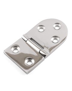 Small Sided Oval Hinge - 316 / A4 Stainless Steel - OFFSET-OVAL-HINGE-A4-7640