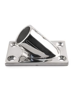 45° Rectangular Base - 316 / A4 Stainless Steel