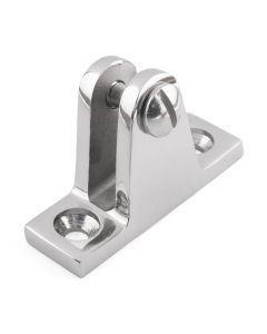 80° Angled Deck Hinge - 316 / A4 Stainless Steel