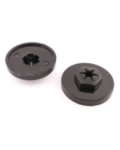 Plastic Nut Star - AP-14000-BLK