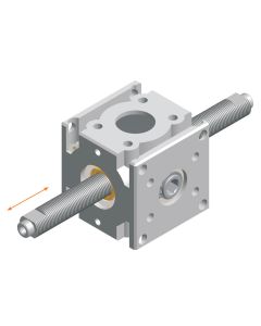 Bevel gear with spindle 3901