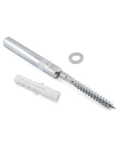 Concealed Shelf Support with Washer and Wall Plug - SS-CONCEALED-73MM