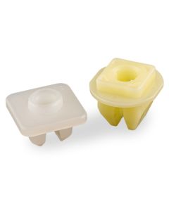Stand-Off Plastic Captive Nuts - AP-PCS-0890-NAT