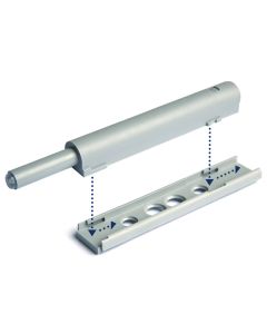 PUSH LATCH With (screw-on) Adapter Plate - 20mm Stroke - 20-221-34