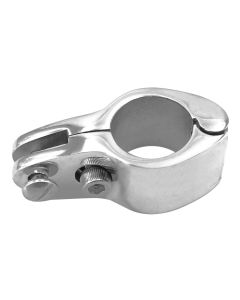 Bimini Hinged Jaw Clamp Slides - 316 / A4 Stainless Steel - TOP-SLIDE-SCREWPIN-A4-22