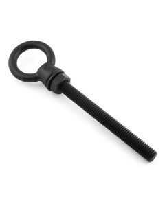 Matt Black Long Lifting Eye Bolts - 316 / A4 Stainless Steel