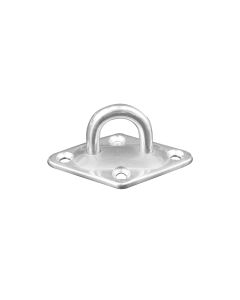 Diamond Eye Plates - 316 / A4 Stainless Steel - DIAMOND-PAD-EYE-A4-5