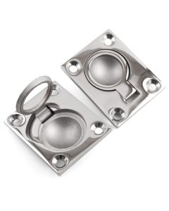 Flush Lifting Pull - 316 / A4 Stainless Steel - FLUSH-LIFT-PULL-MED-A4-48MM