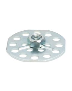 Hexagonal Nut on Octagonal Base Plate - Blind