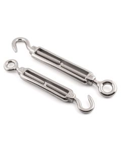 Hook/Eye Turnbuckles - 316 / A4 Stainless Steel