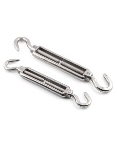 Hook/Hook Turnbuckles - 316 / A4 Stainless Steel