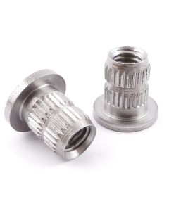 Knurled Knock-in Inserts - IK-1010-SC