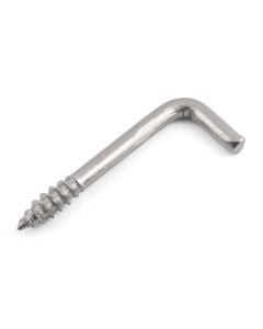 Square L Hook Wood Screws - 304 / A2 Stainless Steel