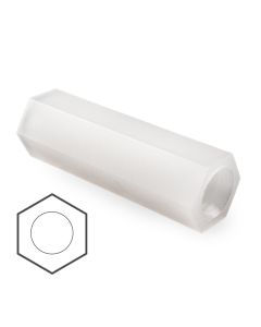 Metric Nylon Hexagon Tapped Spacers