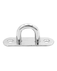 Oblong Pad Eye Plates - 316 / A4 Stainless Steel