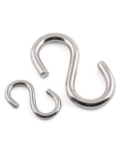 S Hooks - 316 / A4 Stainless Steel