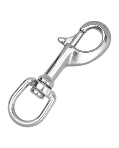 Swivel Eye Trigger Dog Lead Hooks - 316 / A4 Stainless Steel - SWIVEL-EYE-BOLTSNAP-A4-6410