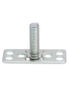 Threaded Stud on Rectangular Base