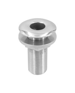 Thru-Hull With Thread - 316 / A4 Stainless Steel - THRU-HULL-THREAD-A4-1-2