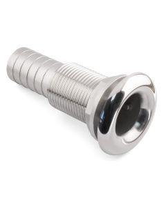 Thru-Hull With Hose Connection - 316 / A4 Stainless Steel