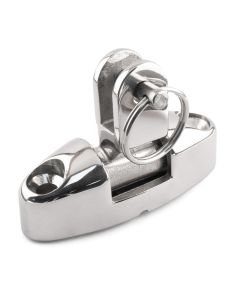 Universal Swivel Deck Hinge - Fast Pin - 316 / A4 Stainless Steel