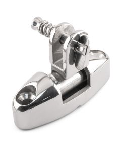 Universal Swivel Deck Hinge - Removable Pin - 316 / A4 Stainless Steel