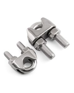 Wire Rope Grips - 316 / A4 Stainless Steel