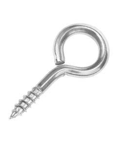 Wood Screw In Eyes - 316 / A4 Stainless Steel