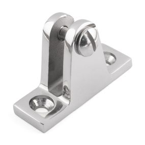 80° Angled Deck Hinge - 316 / A4 Stainless Steel