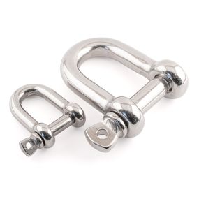 D Shackles - 316 / A4 Stainless Steel