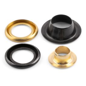 Brass Eyelets and Rings