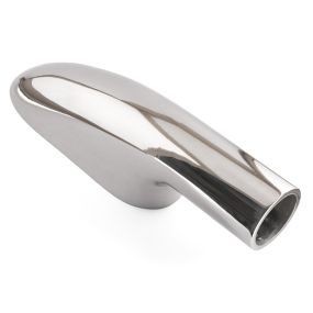 Bottom Mounted 90° Rail Ends - 316 / A4 Stainless Steel